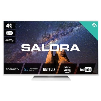 Expert Salora 55 milkyway led tv wit aanbieding