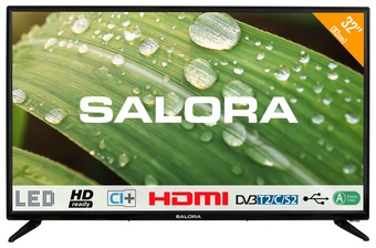 Expert Salora 32ltc2100 led tv zwart aanbieding