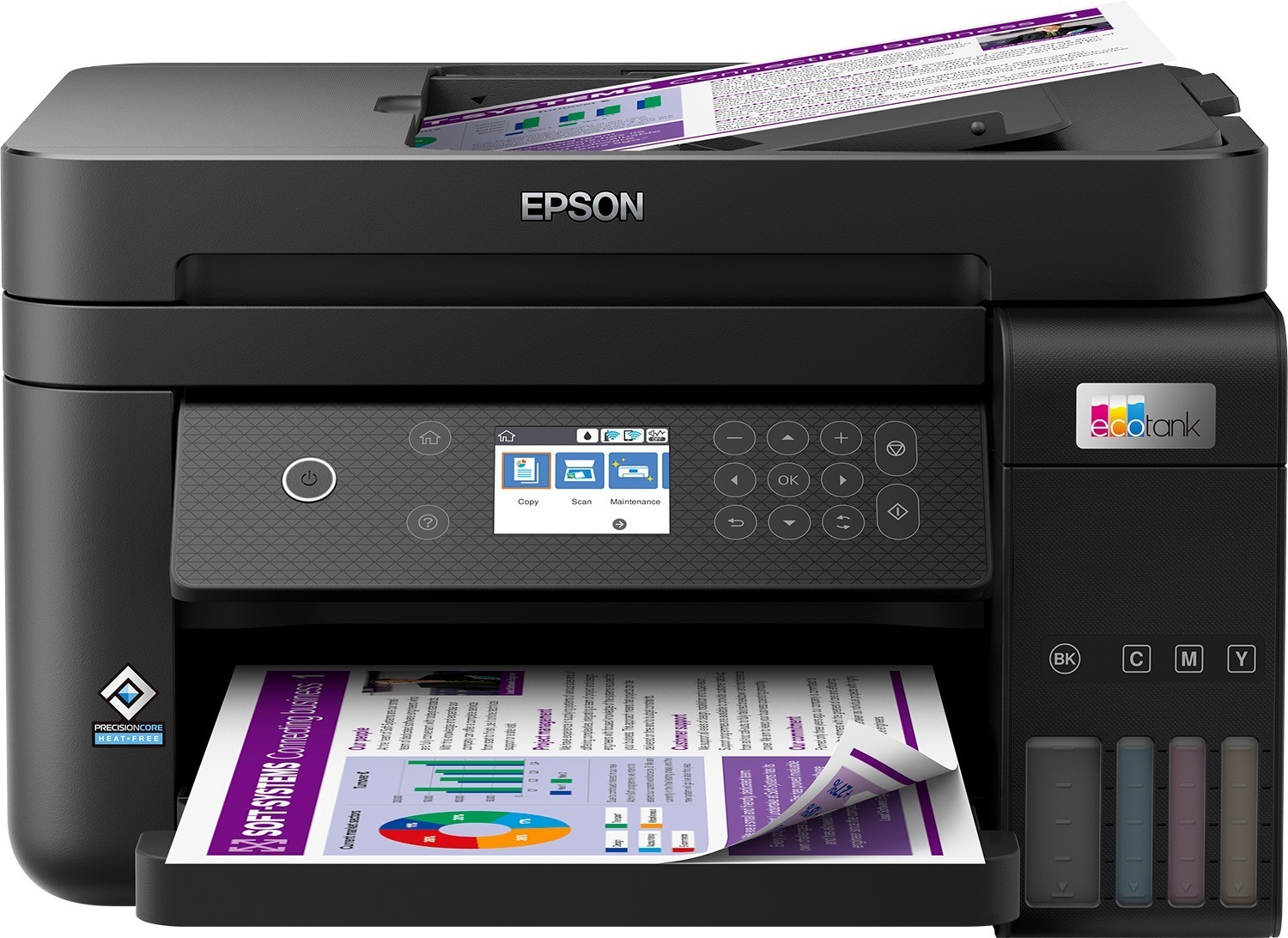 Epson ecotank et3850 inkjet printer zwart aanbieding bij Expert