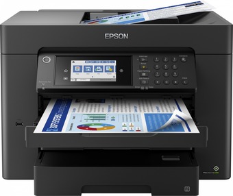 Expert Epson workforce wf-7840dtwf all-in-one inkjet printer zwart aanbieding