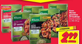 Nettorama Knorr wereld- gerechten of foodtrips aanbieding