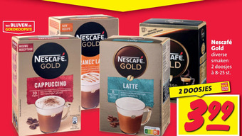 Nettorama Nescafé gold aanbieding