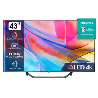 Expert Hisense 43a79kq qled tv aanbieding