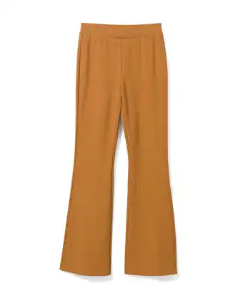 HEMA Hema dames broek wana bruin (bruin) aanbieding