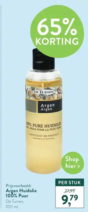 Holland & Barrett Argan Huidolie aanbieding