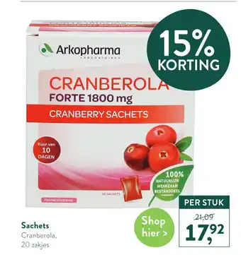 Holland & Barrett Sachets aanbieding