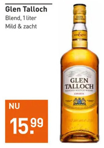 Gall & Gall Glen Talloch Blend, 1 liter Mild & zacht aanbieding