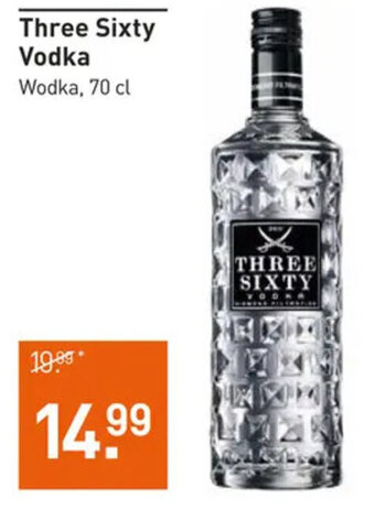 Gall & Gall Three Sixty Vodka Wodka, 70 cl aanbieding