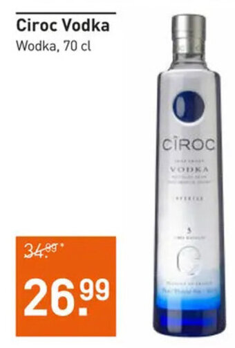 Gall & Gall Ciroc Vodka Wodka, 70 cl aanbieding