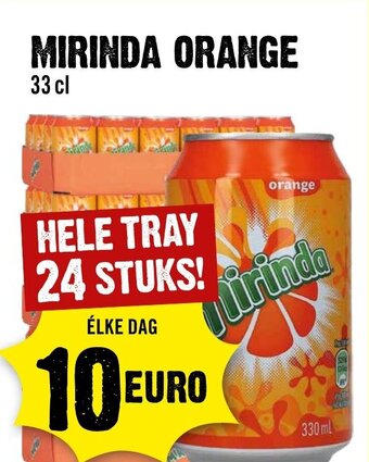 Dirck 3 MIRINDA ORANGE 33 cl aanbieding