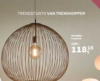 Trendhopper RIYANNA hanglamp aanbieding