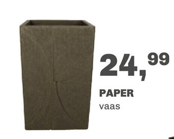 Trendhopper PAPER vaas aanbieding
