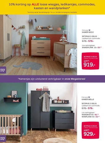 Prenatal Prénatal kamer nicky aanbieding