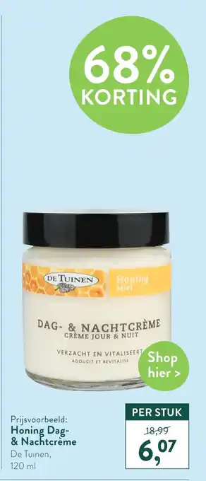 Holland & Barrett Honing Dag- & Nachtcrème aanbieding