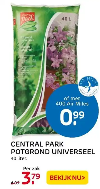 Praxis Central park potground universeel 40 liter aanbieding