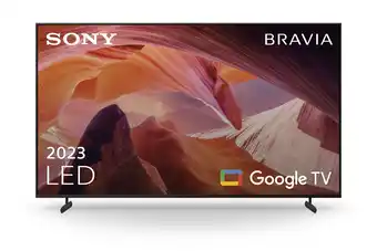 Expert Sony kd-85x80laep uhd tv zwart aanbieding