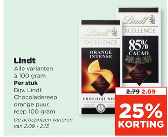 PLUS Lindt aanbieding