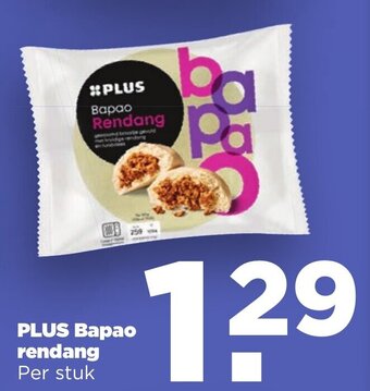 PLUS Plus bapao rendang aanbieding