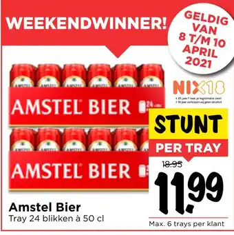 Vomar Voordeelmarkt Amstel Bier 50cl aanbieding