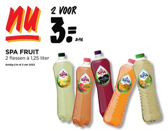 Jumbo SPA FRUIT 1.25 liter aanbieding