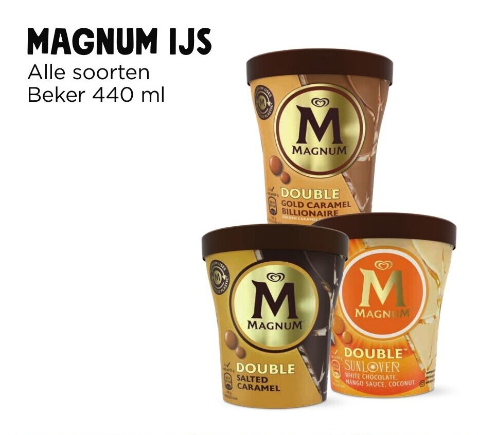 Jumbo MAGNUM IJS 440 ml aanbieding