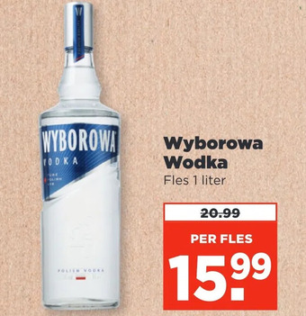 PLUS Wyborowa wodka aanbieding