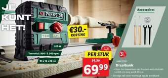 Lidl III PARKSIDE Draaibank aanbieding