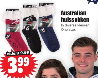 Dirk Australian huissokken aanbieding