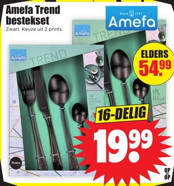 Dirk Amefa Trend bestekset 16-DELIG aanbieding