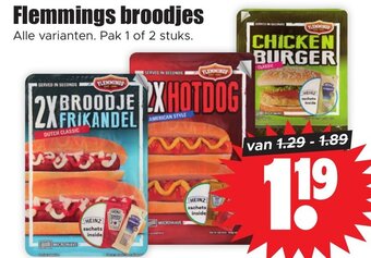 Dirk Flemmings broodjes aanbieding