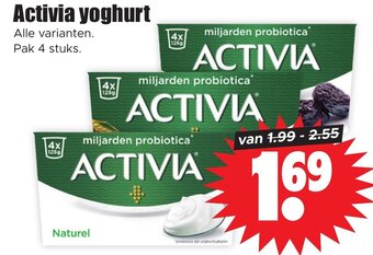 Dirk Activia yoghurt aanbieding