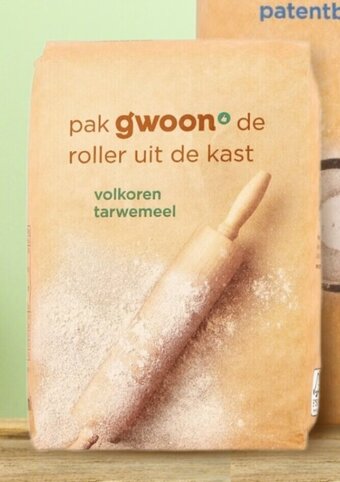 Ochama G'woon Volkoren Tarwemeel 1000g aanbieding