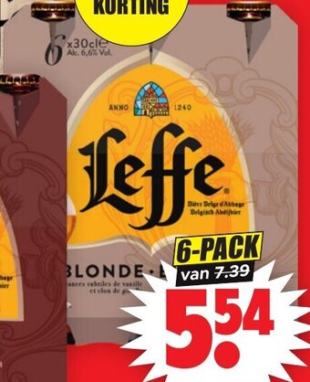 Dirk Leffe speciaalbier aanbieding