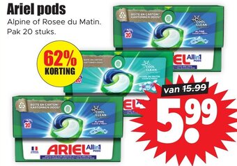 Dirk Ariel pods aanbieding