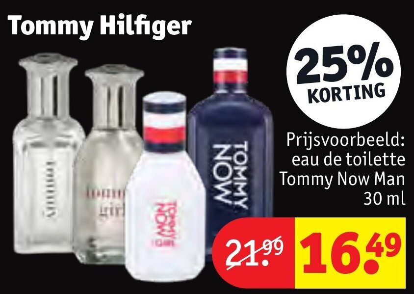 Tommy Hilfiger aanbieding bij Kruidvat