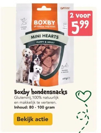 Discus Boxby hondensnacks aanbieding