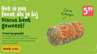 Discus Trixie hooipendel aanbieding