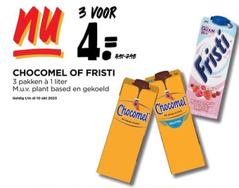 Jumbo Chocomel of fristi aanbieding