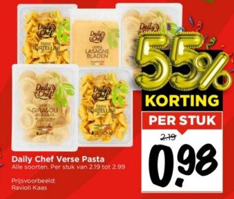 Vomar Daily Chef Verse Pasta aanbieding