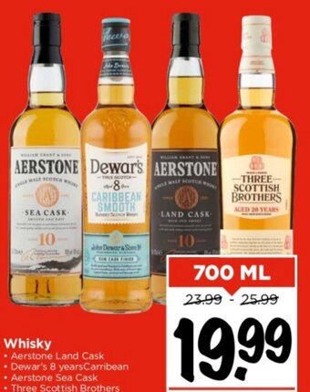 Vomar Voordeelmarkt Whisky aanbieding