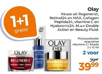 Trekpleister OLAY aanbieding