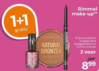 Trekpleister Rimmel make-up aanbieding