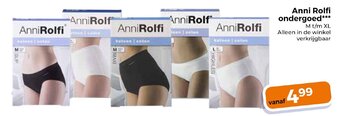 Trekpleister Anni Rolfi ondergoed aanbieding