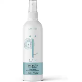 Albert Heijn Naïf natuurlijke easy styling haarlotion aanbieding