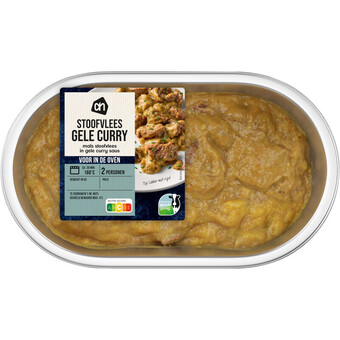 Albert Heijn Ah oven stoofvlees gele curry aanbieding