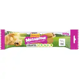 Albert Heijn Bonzo megabone hondensnack groot met rund aanbieding