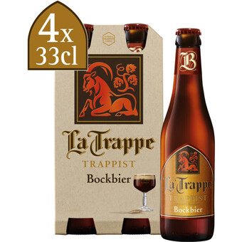 Albert Heijn La trappe bockbier 4-pack aanbieding
