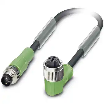 Conrad Phoenix contact 1682359 sensor/actuator connector, geassembleerd m12 aantal polen: 3 stekker, recht, bus, haaks 0.60 m 1 stuk aanbieding