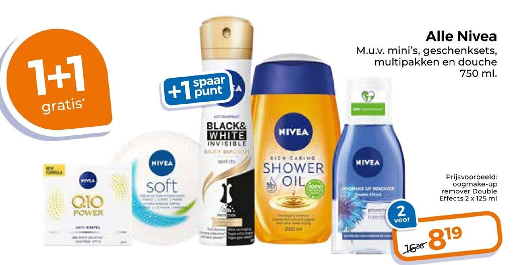Trekpleister Alle Nivea aanbieding