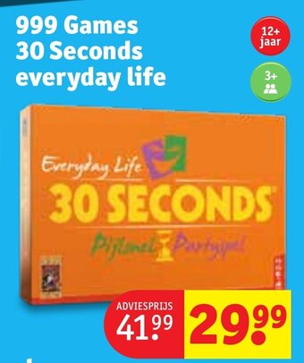 Kruidvat 999 Games 30 Seconds everyday life aanbieding